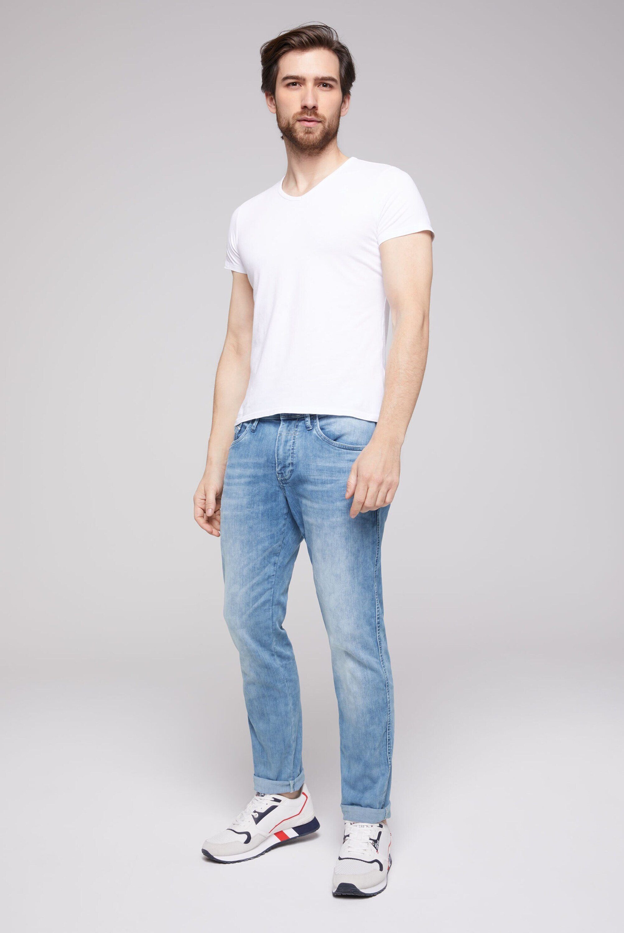 Regular-fit-Jeans (1-tlg) CAMP DAVID