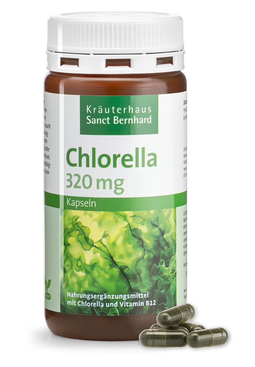 Sanct Bernhard Sanct Bernhard Chlorella-Kapseln - 180 Kapseln Kapseln