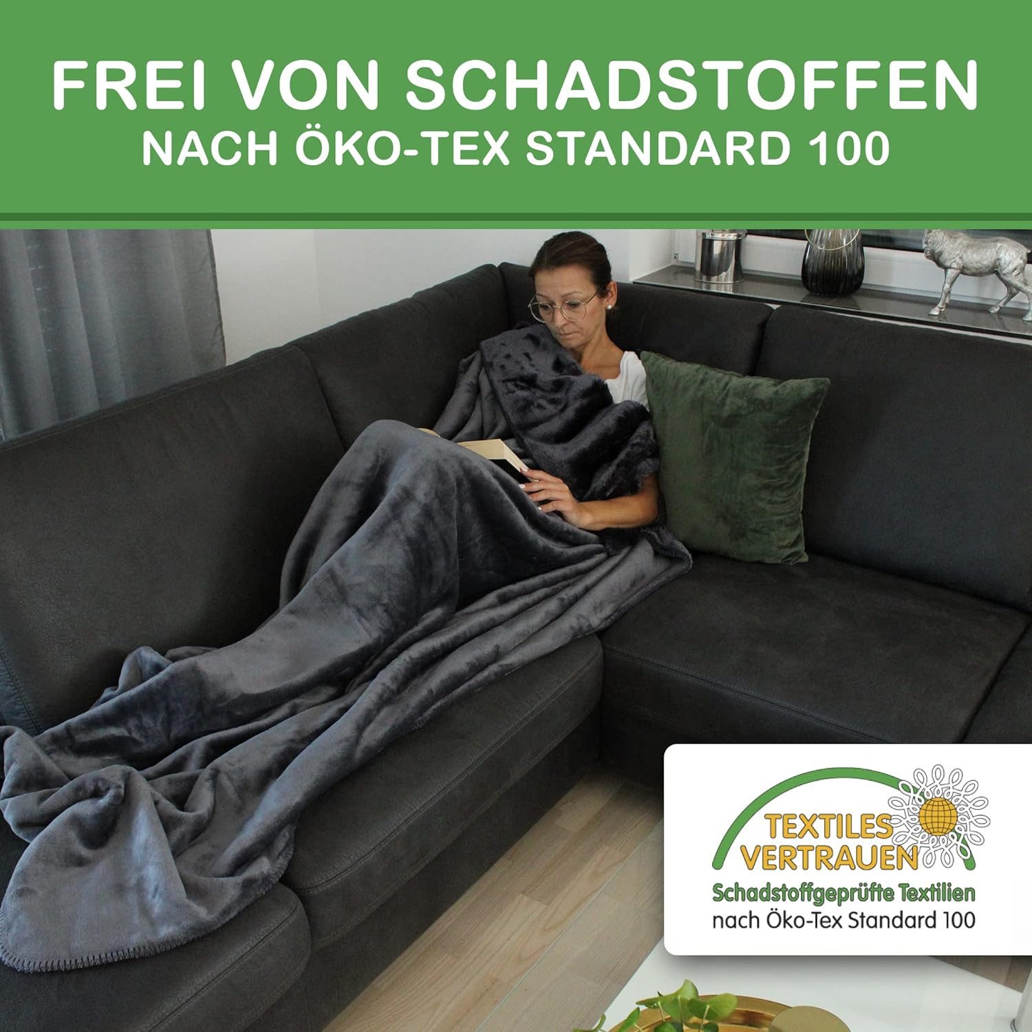 Wohndecke Kuscheldecke Teddy Sherpa 150x200, Waidmeister günstig online kaufen