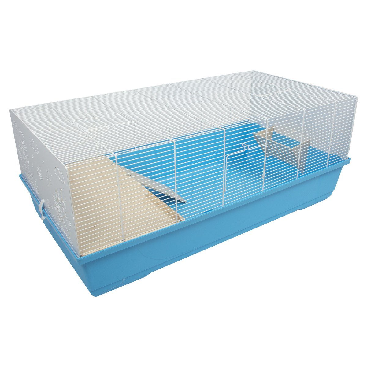 Kleintierkäfig Die Schlümpfe Harmony Nagerkäfig XL blau