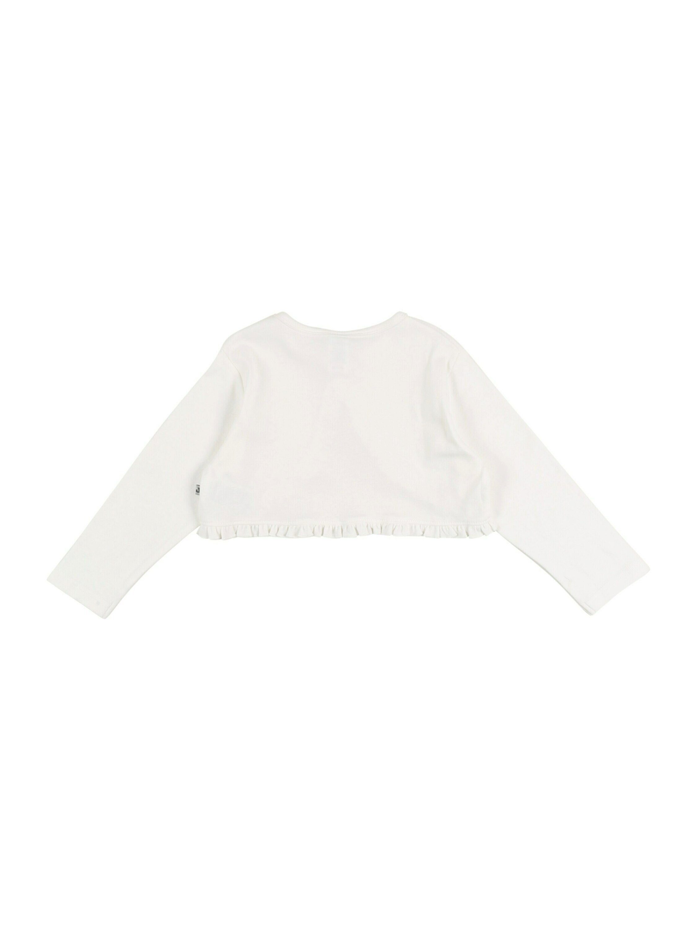 JACKY Strickjacke (1-tlg) Rüschen