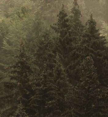 MyMaxxi Dekorationsfolie Küchenrückwand Nebelverhüllter heller Wald selbstklebend