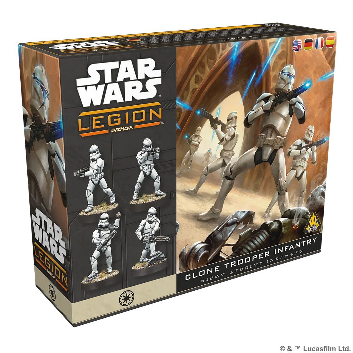 Atomic Mass Games Spielfigur Star Wars Legion Clo