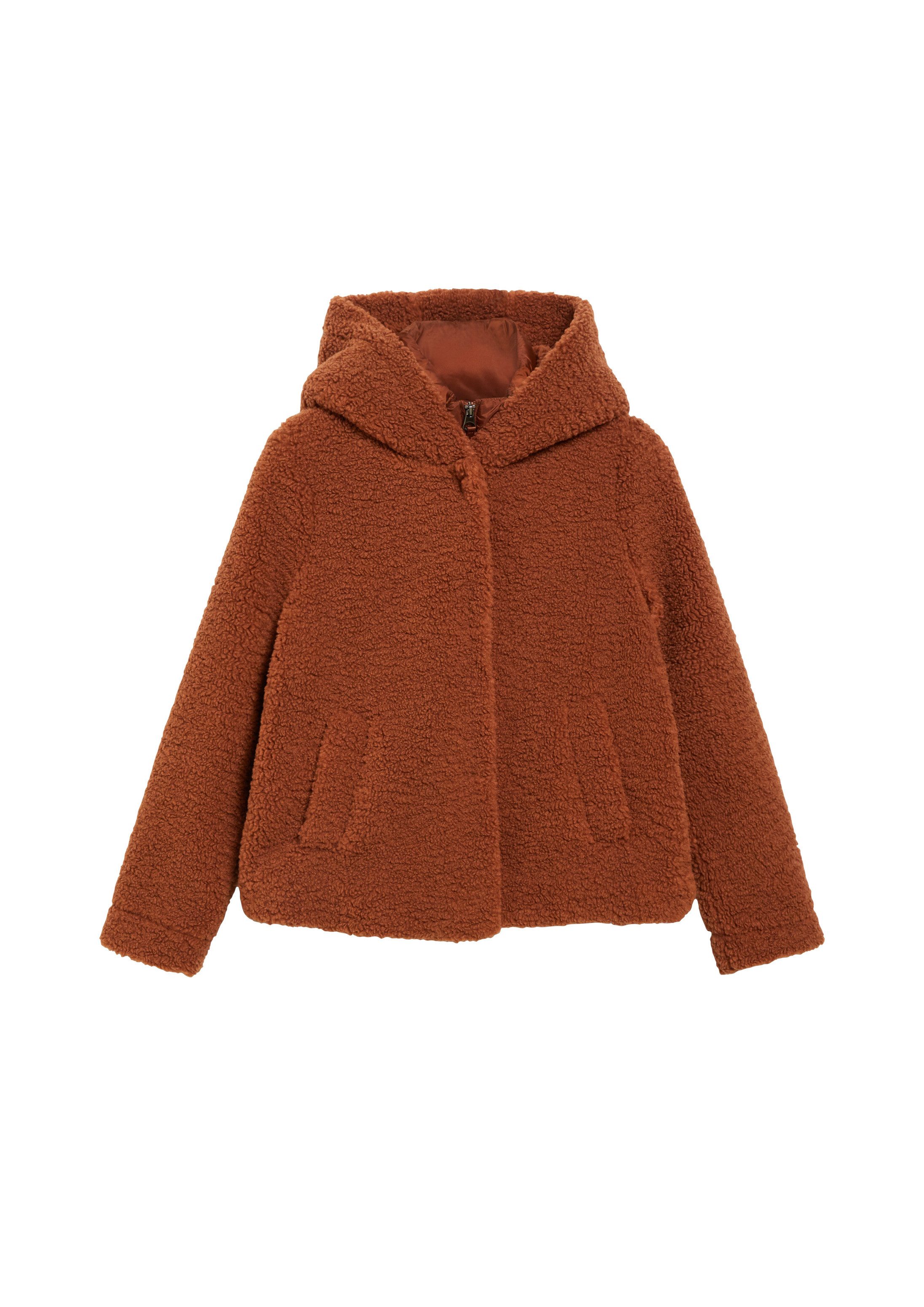 s.Oliver Winterjacke Outdoor-Jacke Teddyjacke mit herausnehmbarem Steppeinsatz – Bild 2 von 5