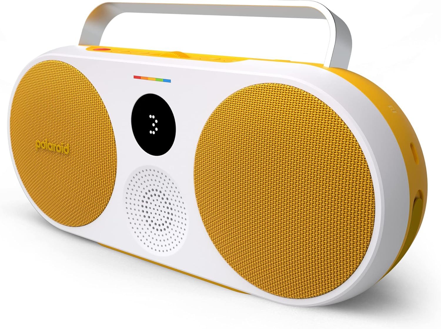 P3 - Music Player 3, Gelb & Weiß / Retro Bluetooth Speaker Bluetooth-Speaker