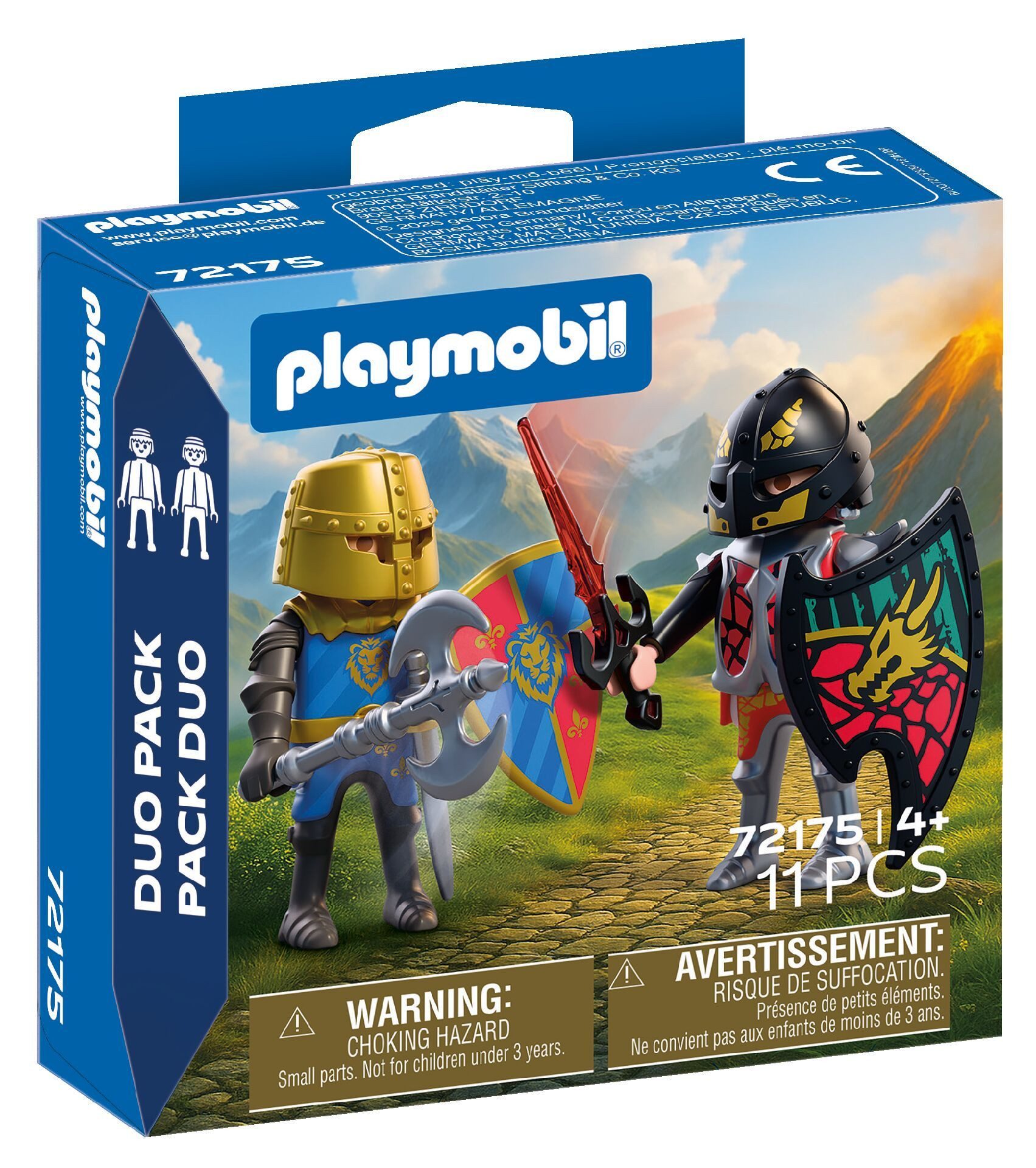 Playmobil® Spiel PLAYMOBIL DuoPack Ritterduell – Löwenritter & Drachenritter