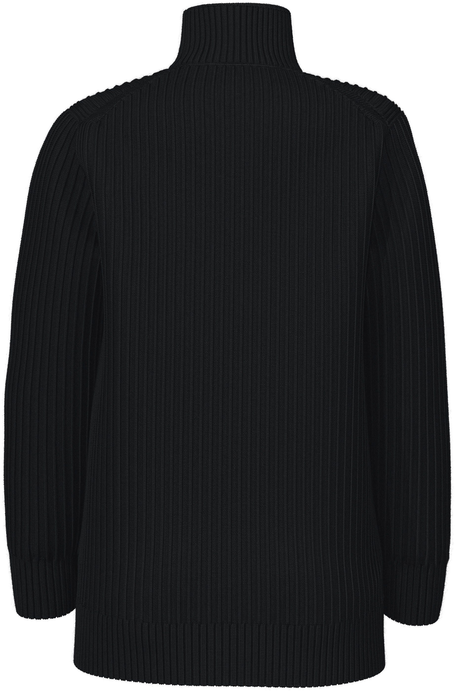 Calvin Klein Jeans MONOLOGO Black WASHED Strickkleid SWEATER Ck DRESS