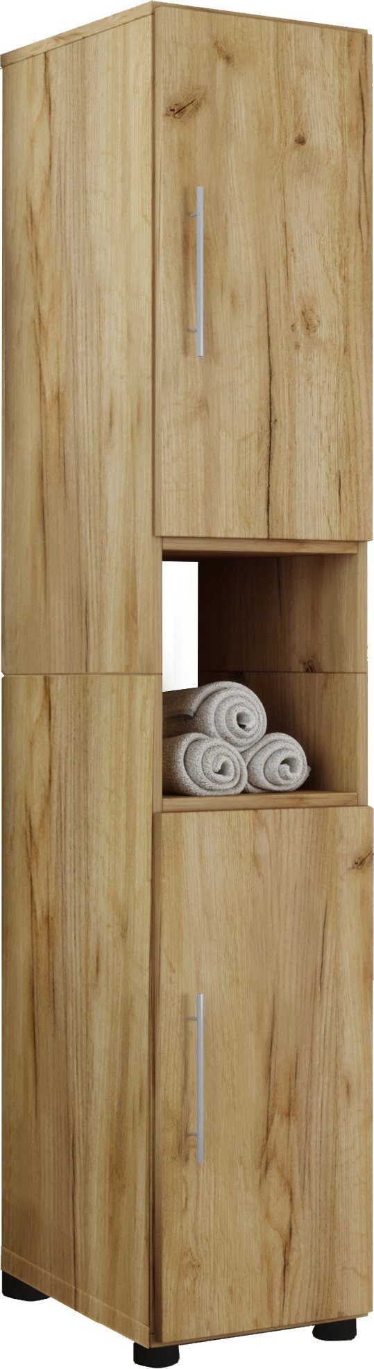 VCM Hochschrank Holz Badmöbel Badschrank Hochschrank günstig online kaufen