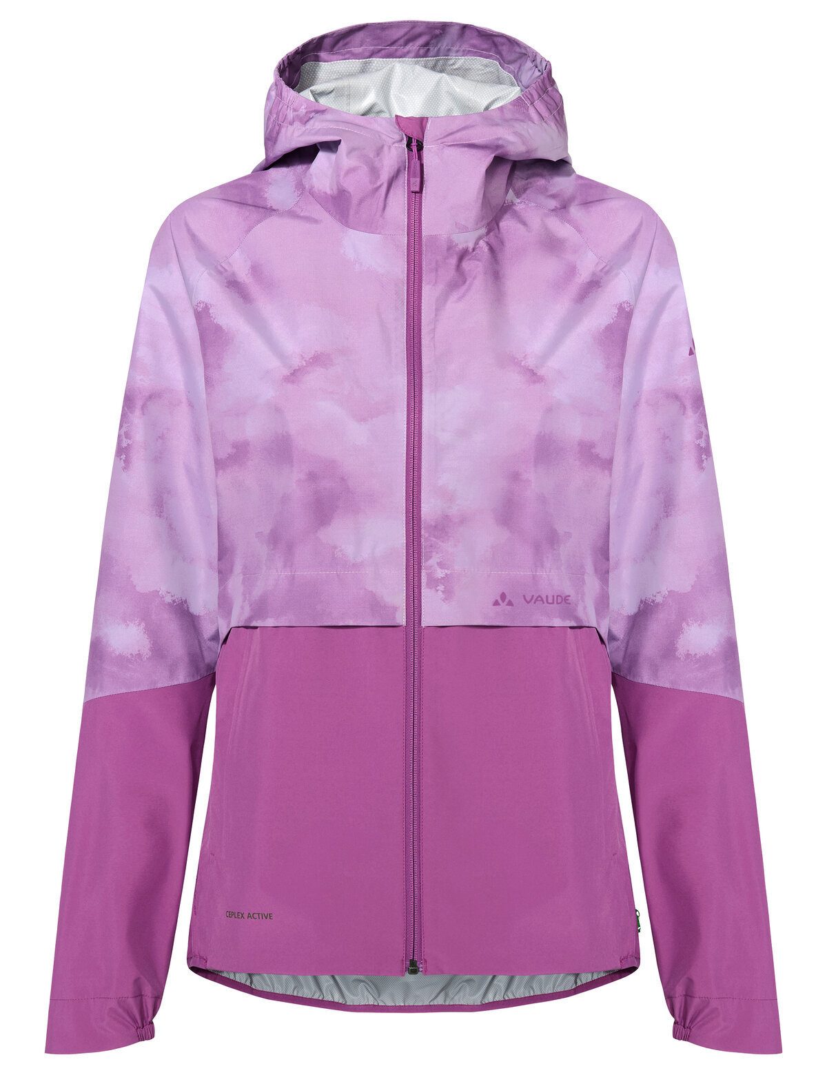 VAUDE Fahrradjacke Women's Loamer Rain Jacket (1-St) vielseitig einsetzbare Regenjacke, leicht und kompakt