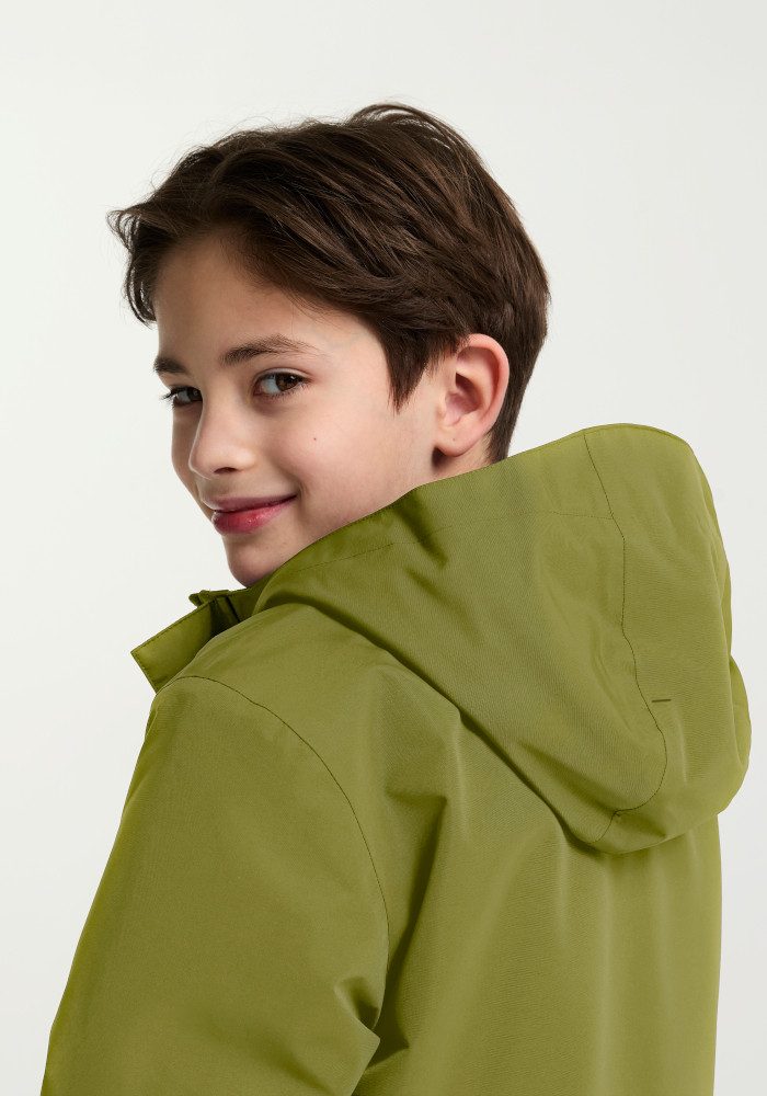 Jack Wolfskin Outdoorjacke CANVEY JKT KIDS Winterjacke für Kinder, warm, wasserdicht