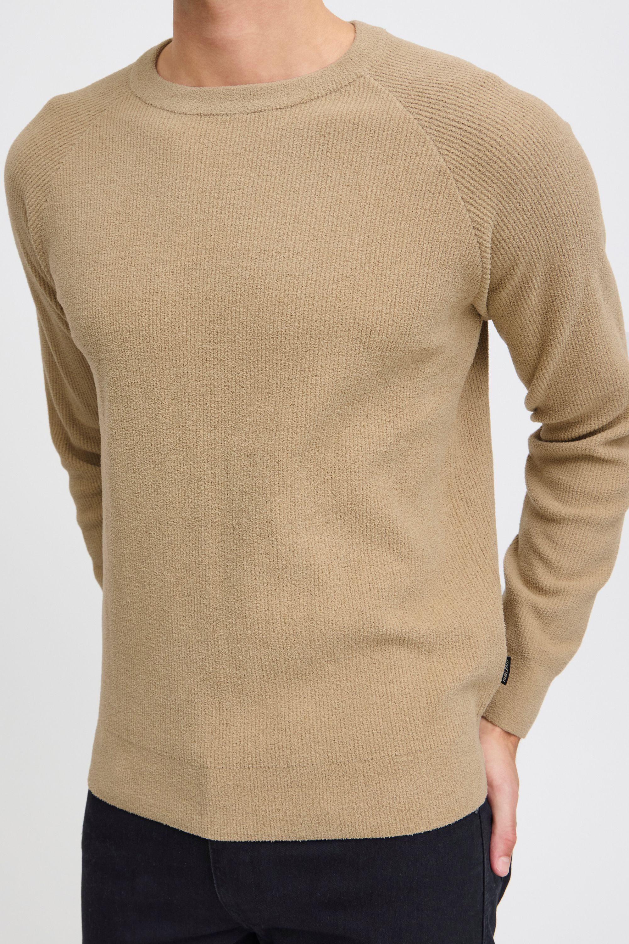 Blend Strickpullover BHPullover Klassischer Grobstrickpullover