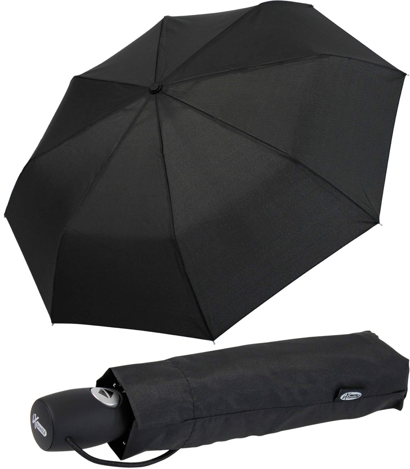 Taschenregenschirm Mid Class - mit Auf-Zu-Automatik in vielen Farben