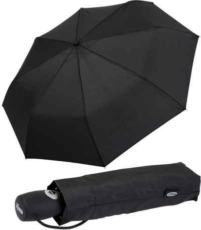iX-brella Taschenregenschirm leichter moderner Schirm mit Auf-Zu-Automatik, klassisch