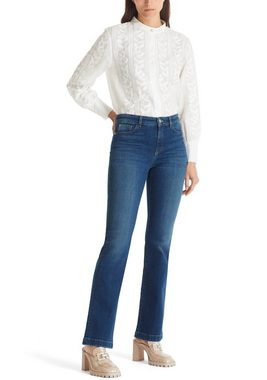 Marc Cain Bootcut-Jeans FARO Denim Essentials Premium Damenmode „Rethink Together“ Jeans FARO