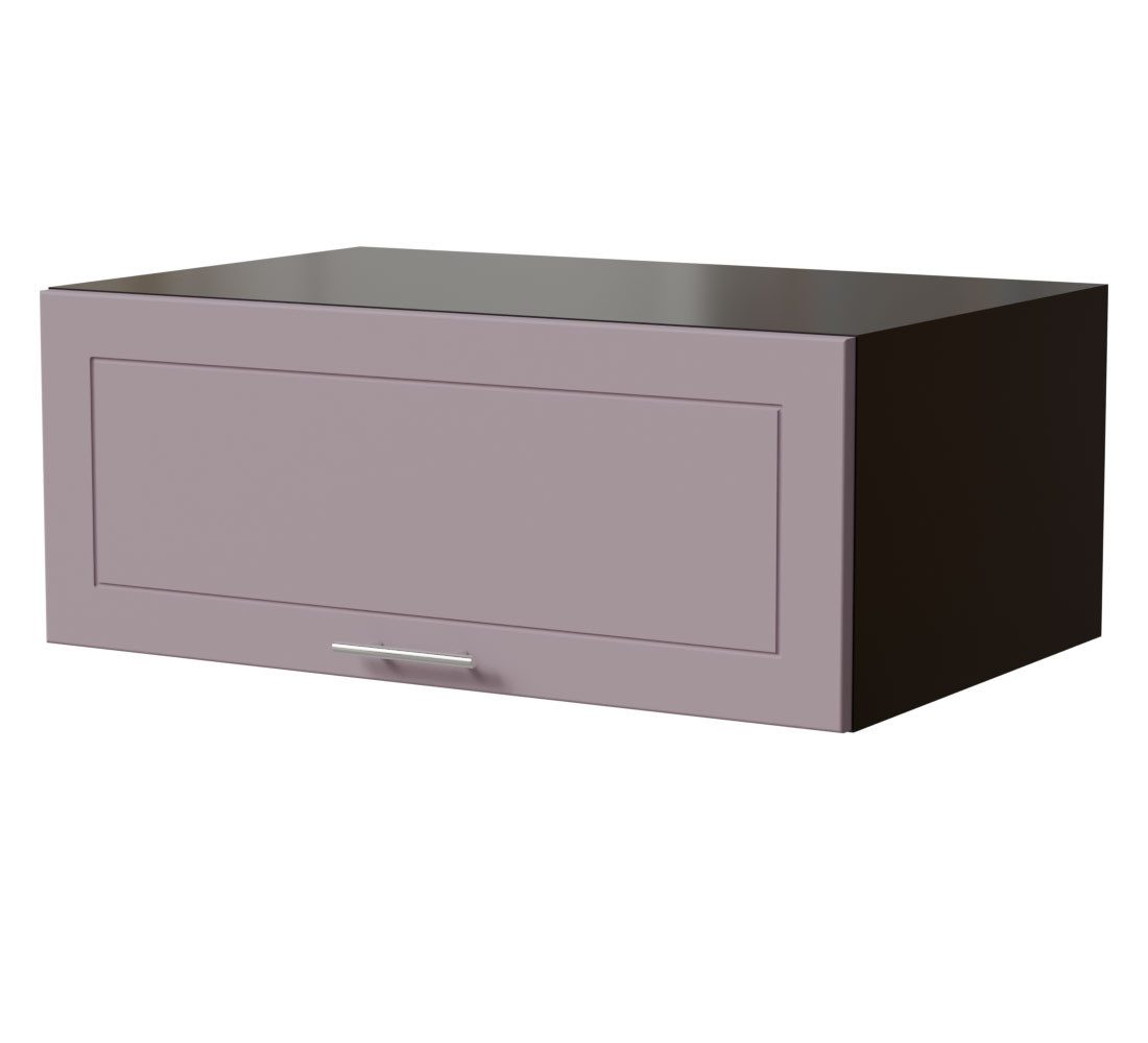 RAL 4009 pastellviolett matt | Korpus: schwarz