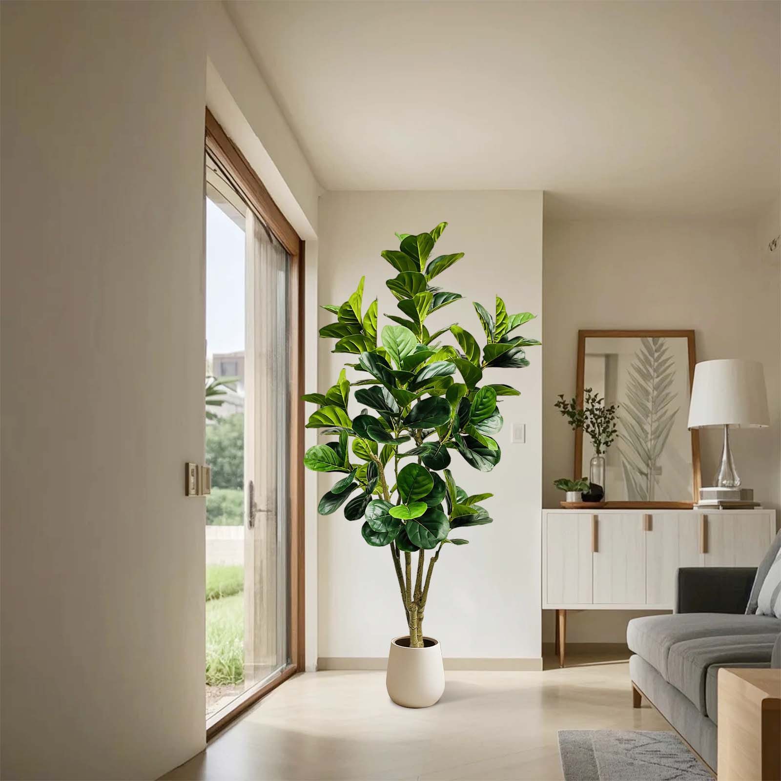 Kunstbaum Künstlicher Banyanbaum im Topf für Gartenbüro Party Hochzeit, Gar günstig online kaufen