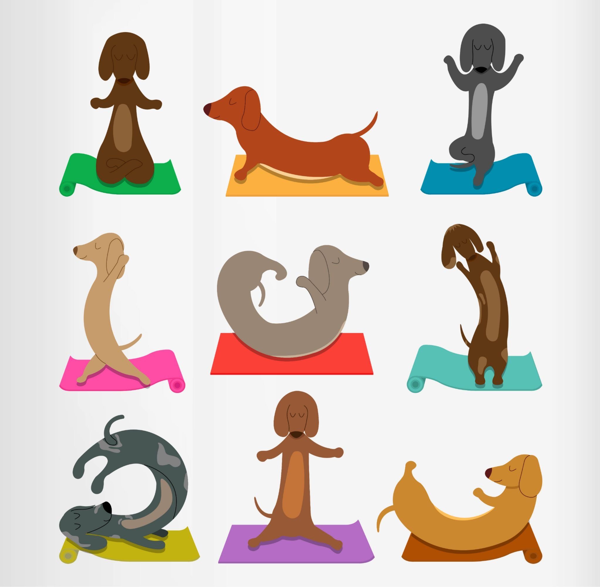 Tasse Dackel Lustig, Yoga Dackel Keramik, Rot 1 Hunde Shirtracer