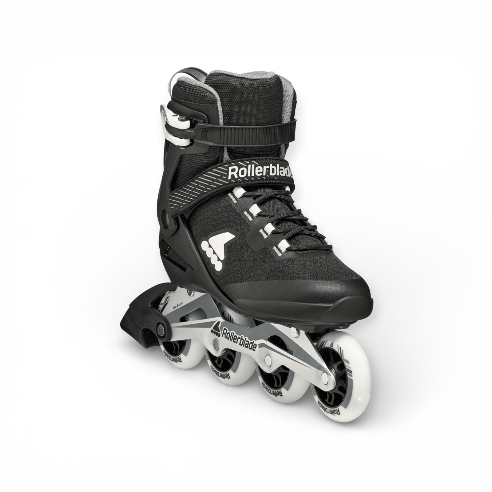 ROLLERBLADE Inlineskates Macroblade 80 (Rollen: 80mm/82A, Kugellager: SG5) schwarz/grau Herren