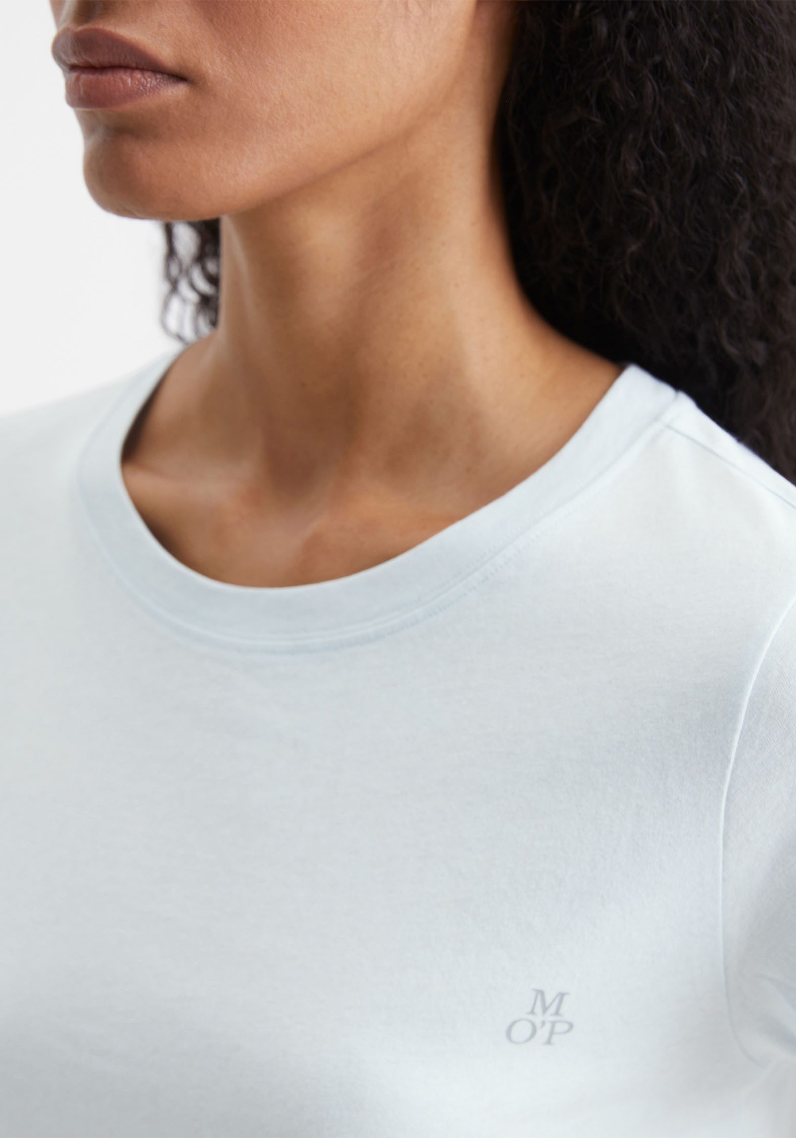 Marc O'Polo Pyjamaoberteil Mix & Match Cotton Kurzarm, Rundhalsausschnitt, Baumwolle