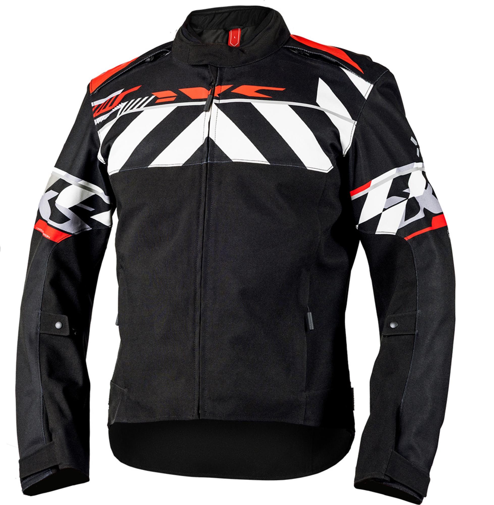IXS Motorradjacke Rapid-STX 2.1 wasserdichte Motorrad Textiljacke wasserdicht