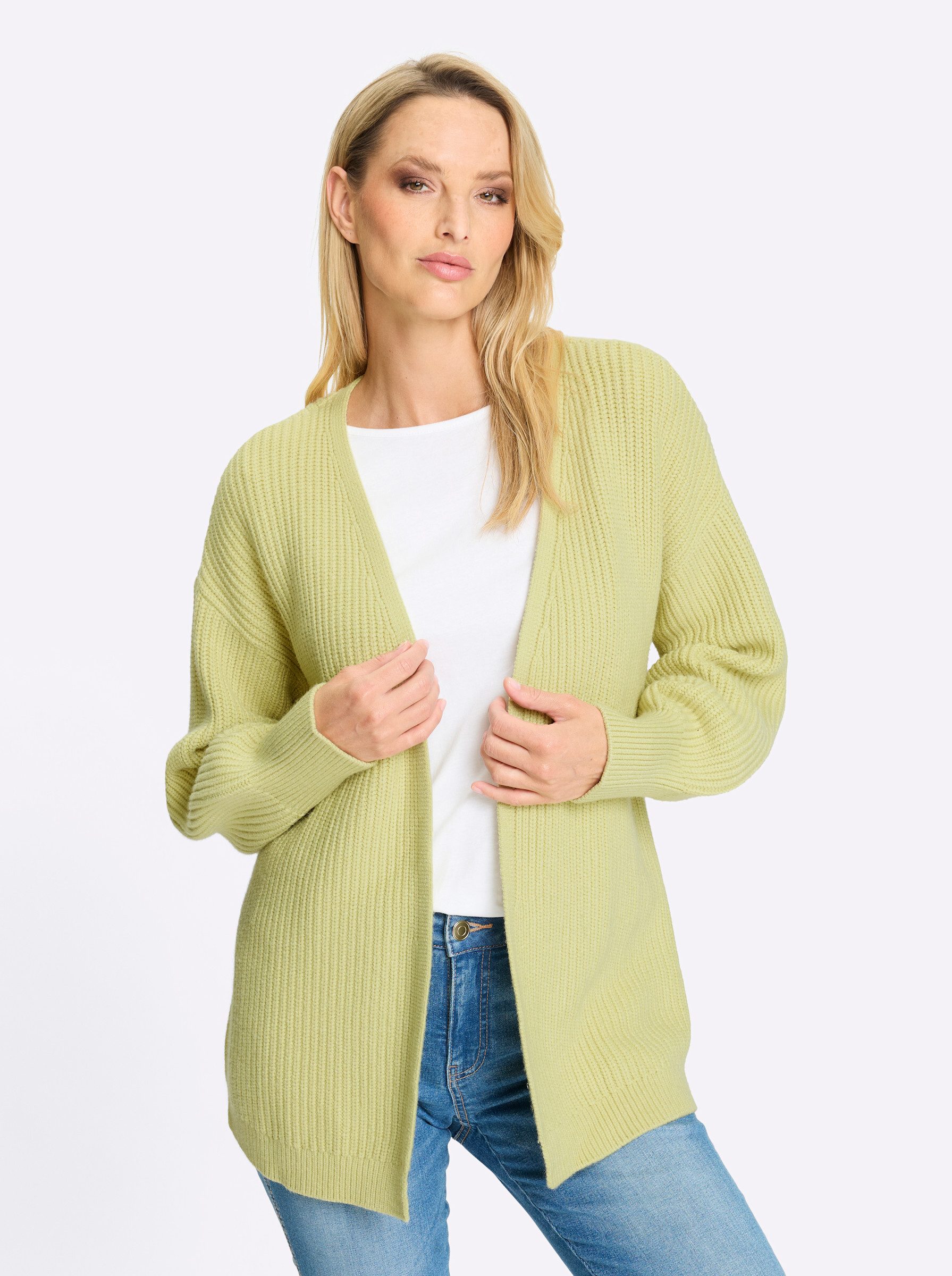 heine Strickjacke Strickjacke .