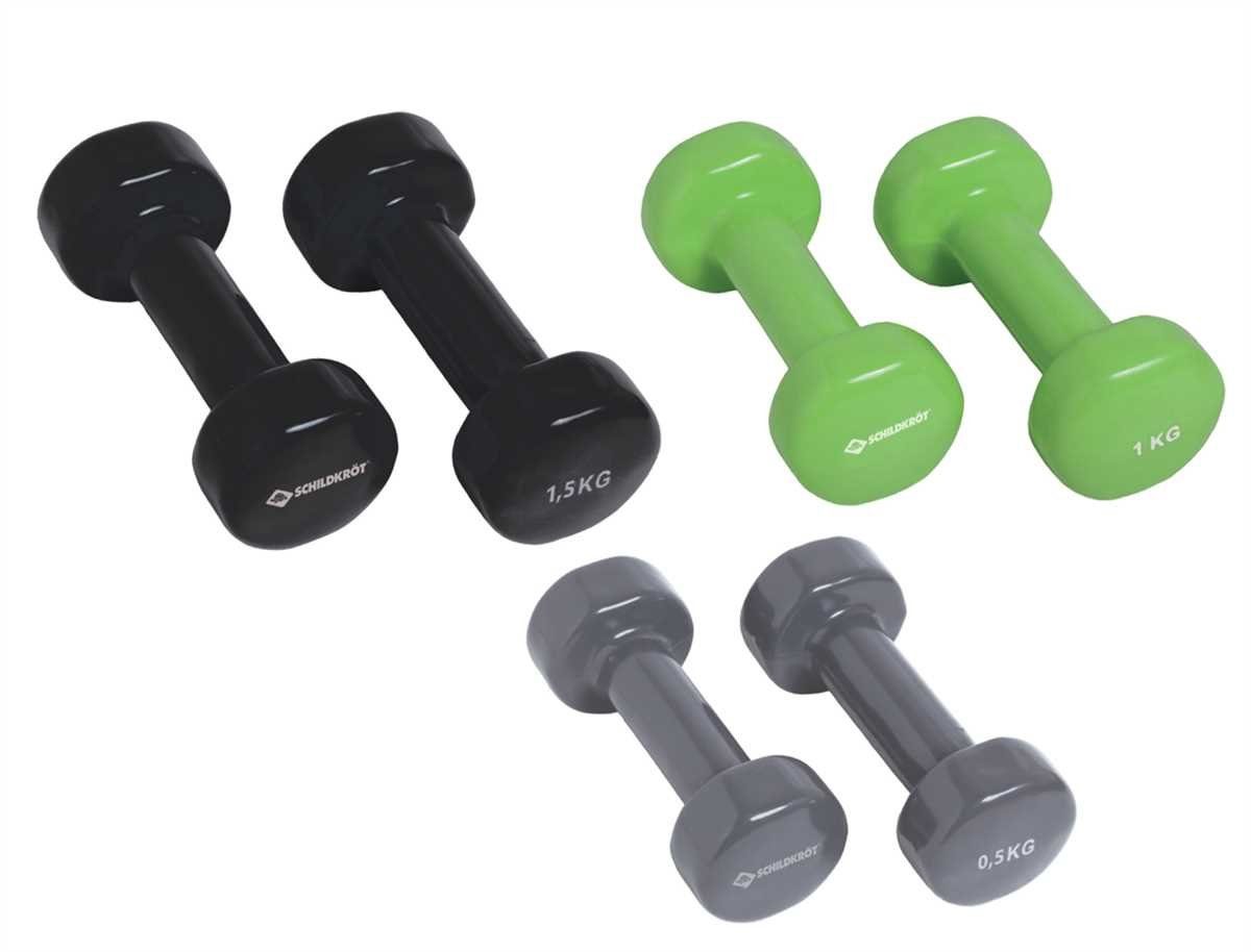 Schildkröt-Fitness Schildkröt Hantel-Set Fitness VINYL, mit (Set, Koffer)