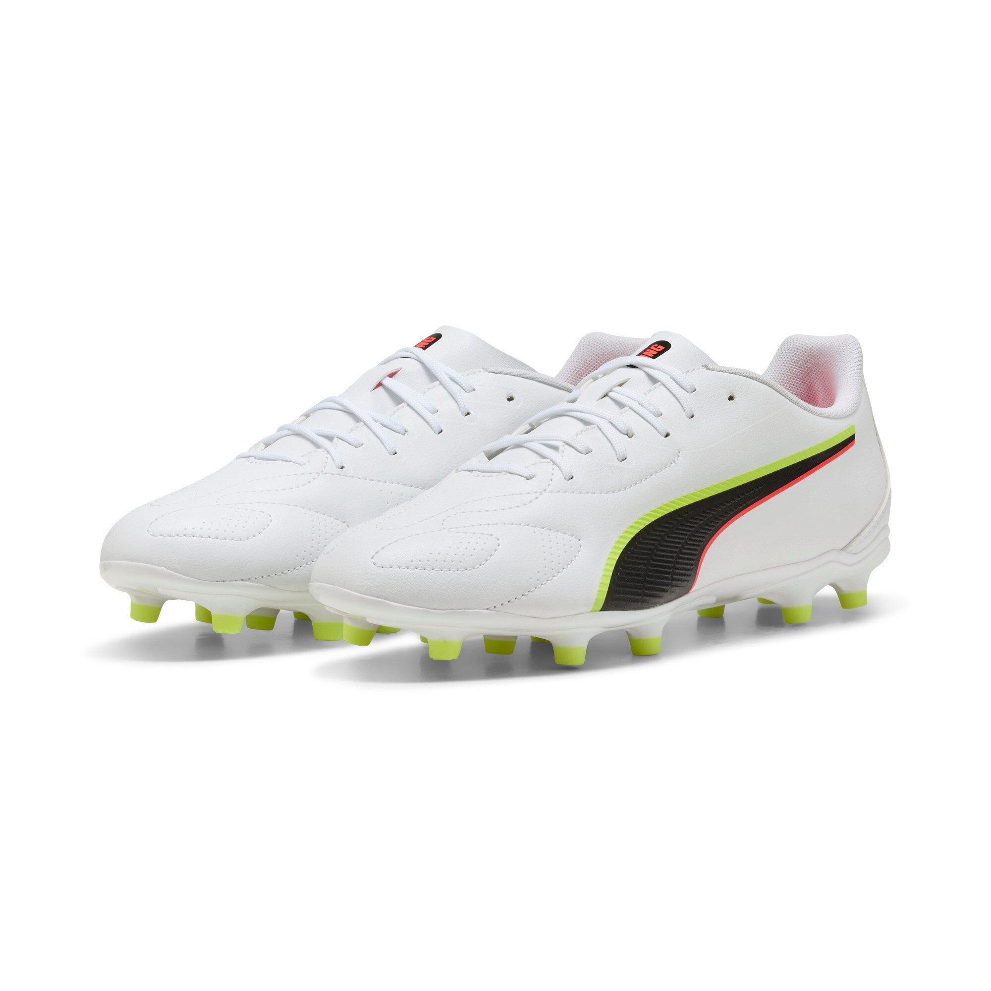 PUMA KING 20 PLAY FG/AG Fußballschuh für Rasenplätze, weiches Obermaterial aus Synthetik