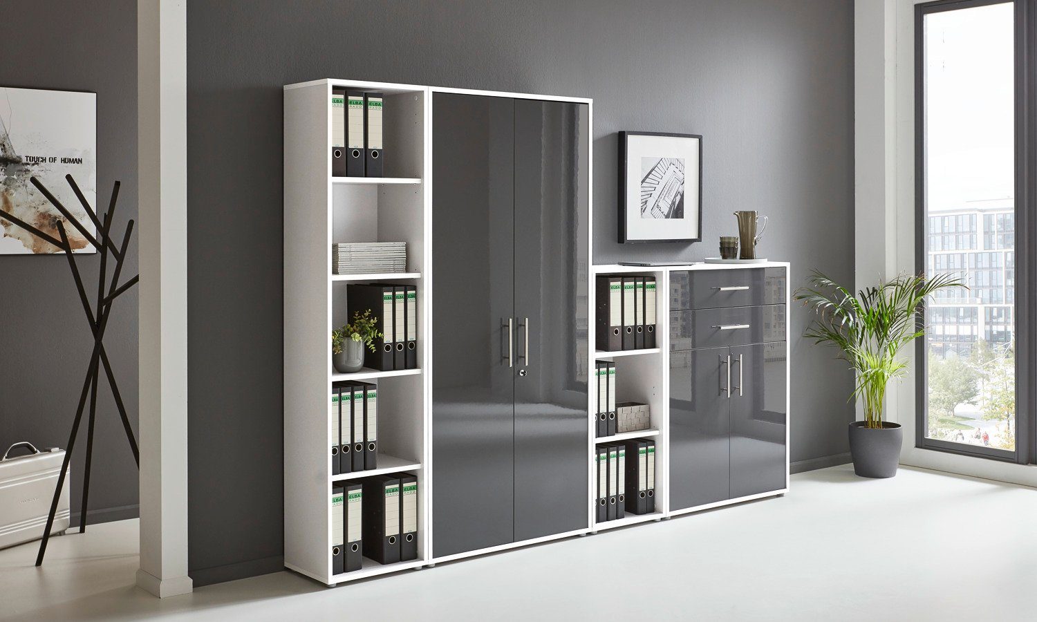 moebel-dich-auf Büromöbel-Set OFFICE EDITION, (Set 22, Aktenschrank, abschl günstig online kaufen
