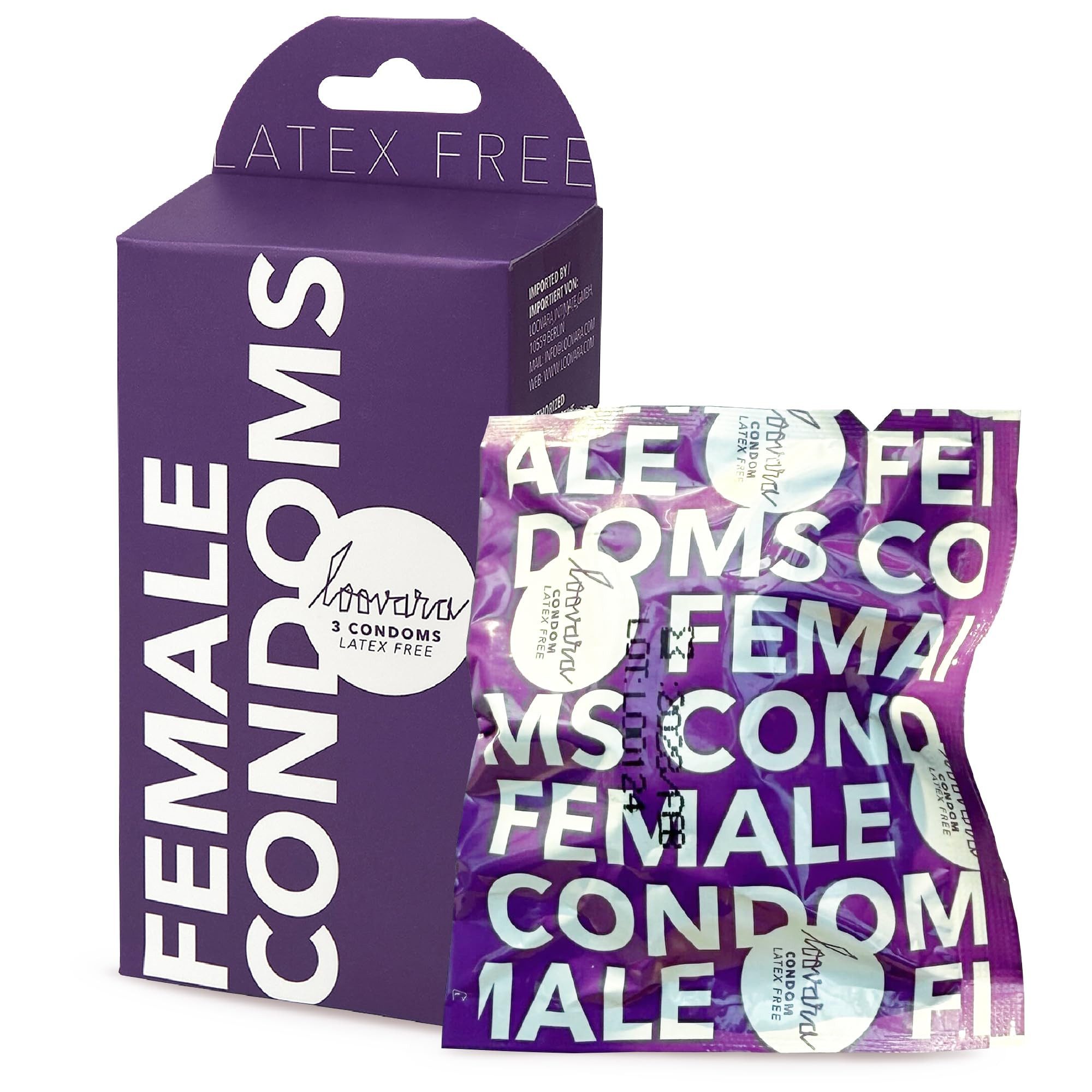 Loovara Kondome Loovara Frauen latexfrei Packung