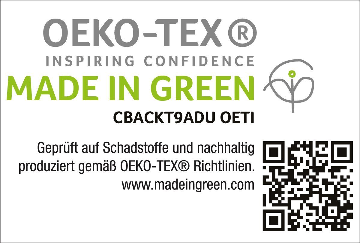 Made f.a.n. Green in hergestellt ressourcenschonend "Tegernsee", f.a.n. Kunstfaserbettdecke, Schlafkomfort,