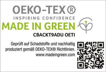Kunstfaserbettdecke, f.a.n. Made in Green "Chiemsee", f.a.n. Schlafkomfort, ressourcenschonend hergestellt