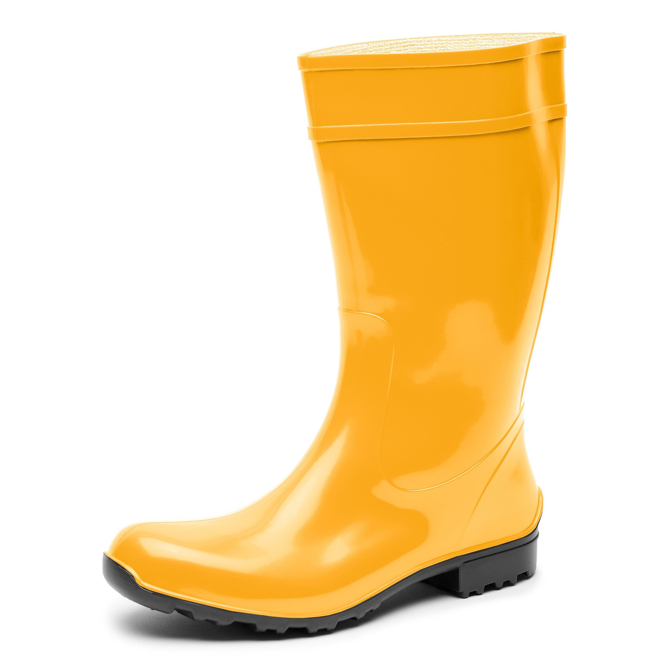 Ladeheid lange Regenstiefel für Frauen LA-967 Gummistiefel Damen hoch und robust