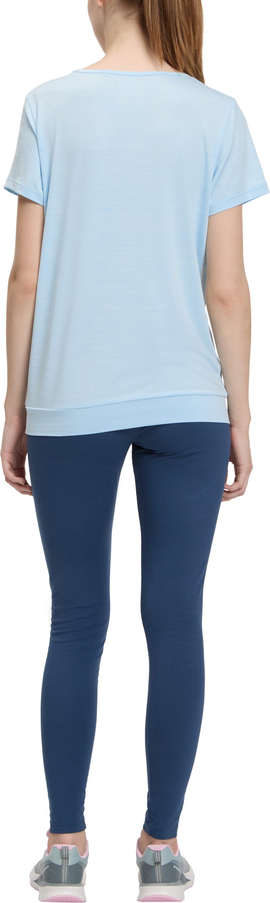 Energetics T-Shirt DA.-T-SHIRT JEWEL SHORT SLEEVE W weiter Schnitt, kurze Ärmel, für Training, mit Bündchen am Saum