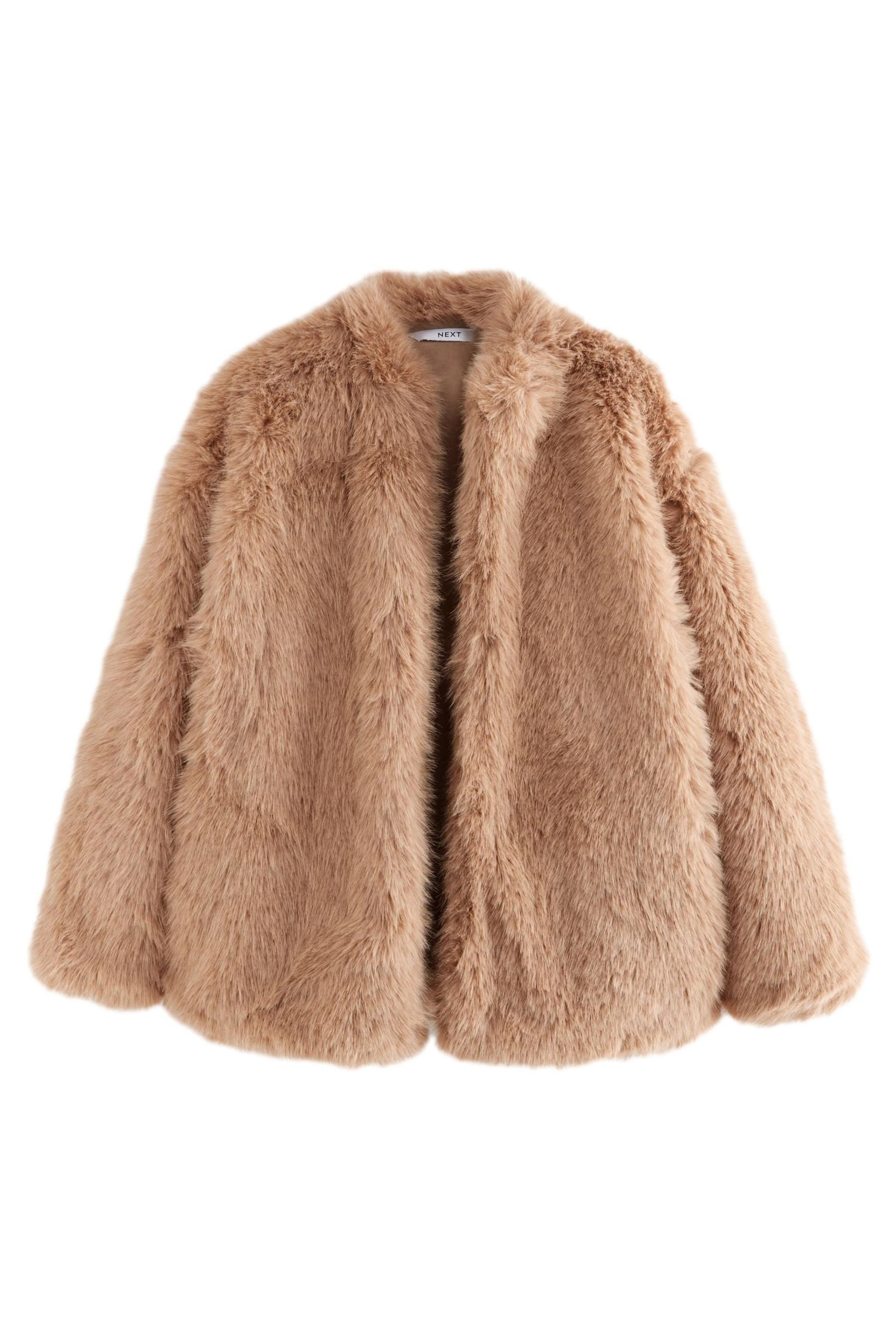 Next Fellimitatmantel Kunstfellmantel (1-tlg)