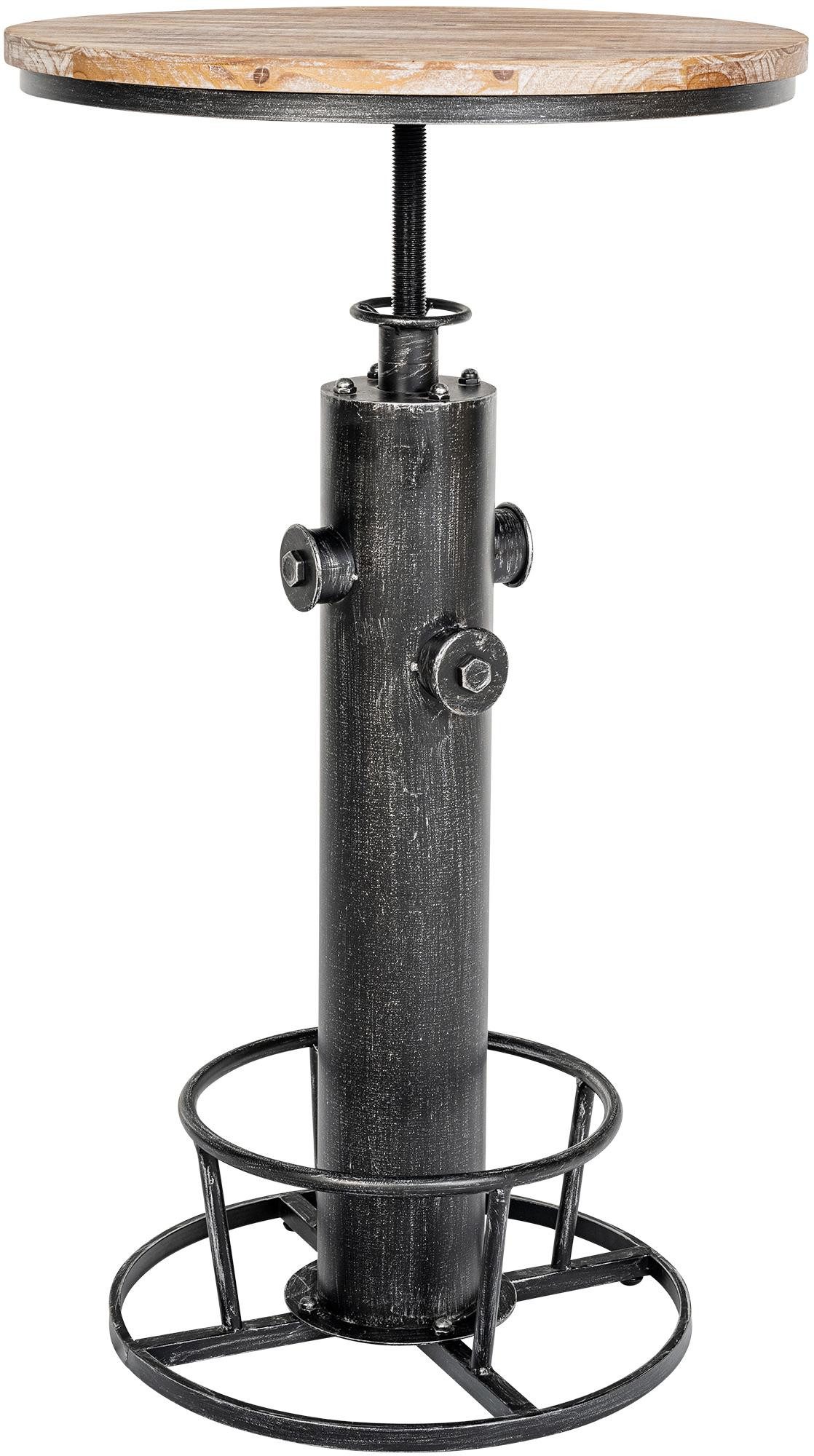 CLP Bartisch Ruhr, höhenverstellbarer Stehtisch, Gestell aus Metall günstig online kaufen