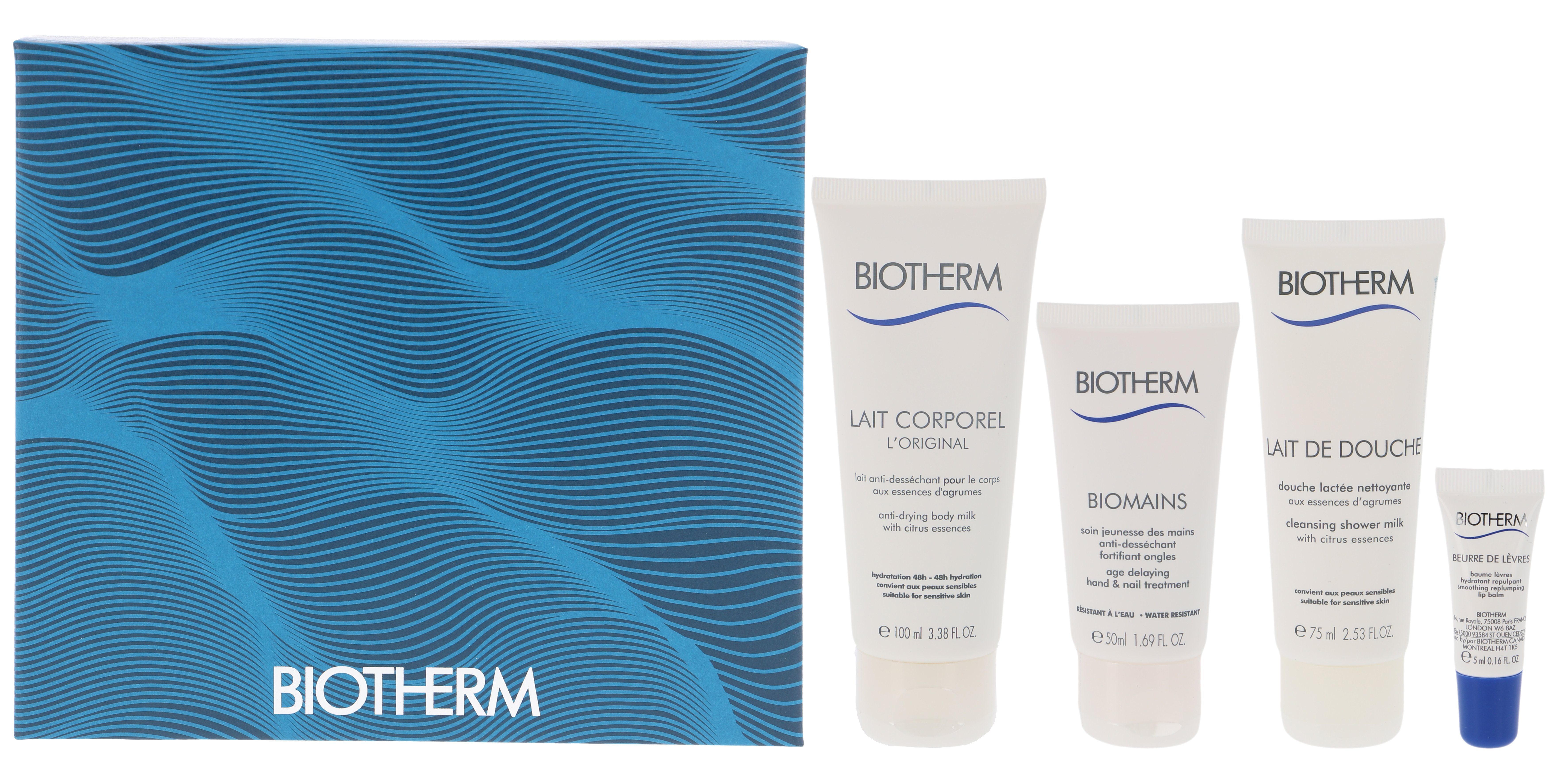 4-tlg. CORPOREL LAIT BIOTHERM Körperpflegemittel BIOTHERM SET,