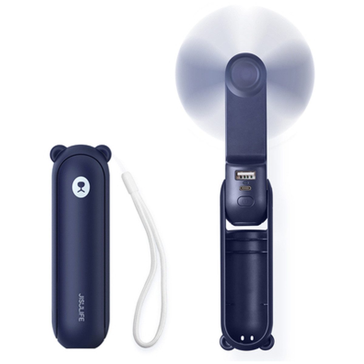 Handventilator Jisulife Handventilator Life8 Mini tragbarer USB Ventilator