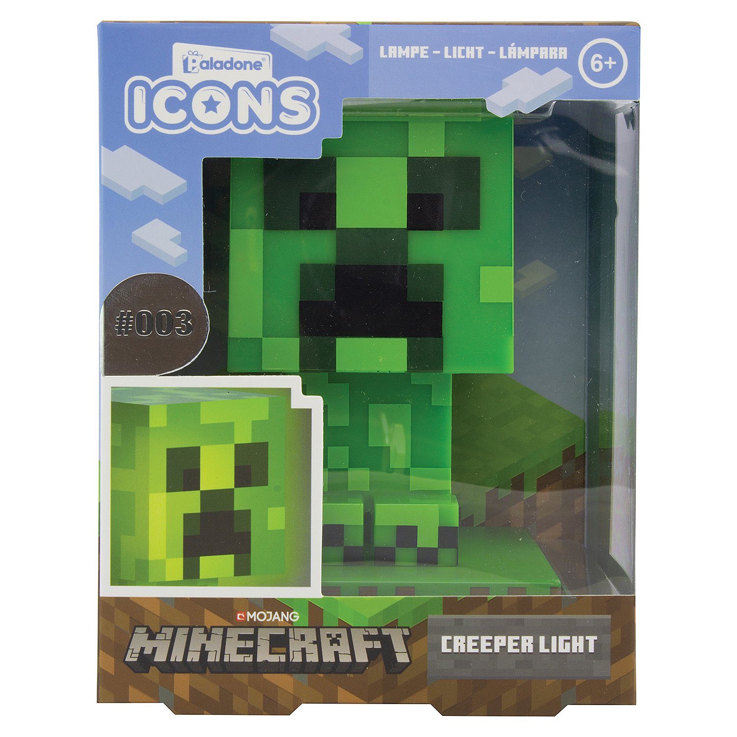 Paladone Stehlampe Minecraft 3D Leuchte Icon günstig online kaufen