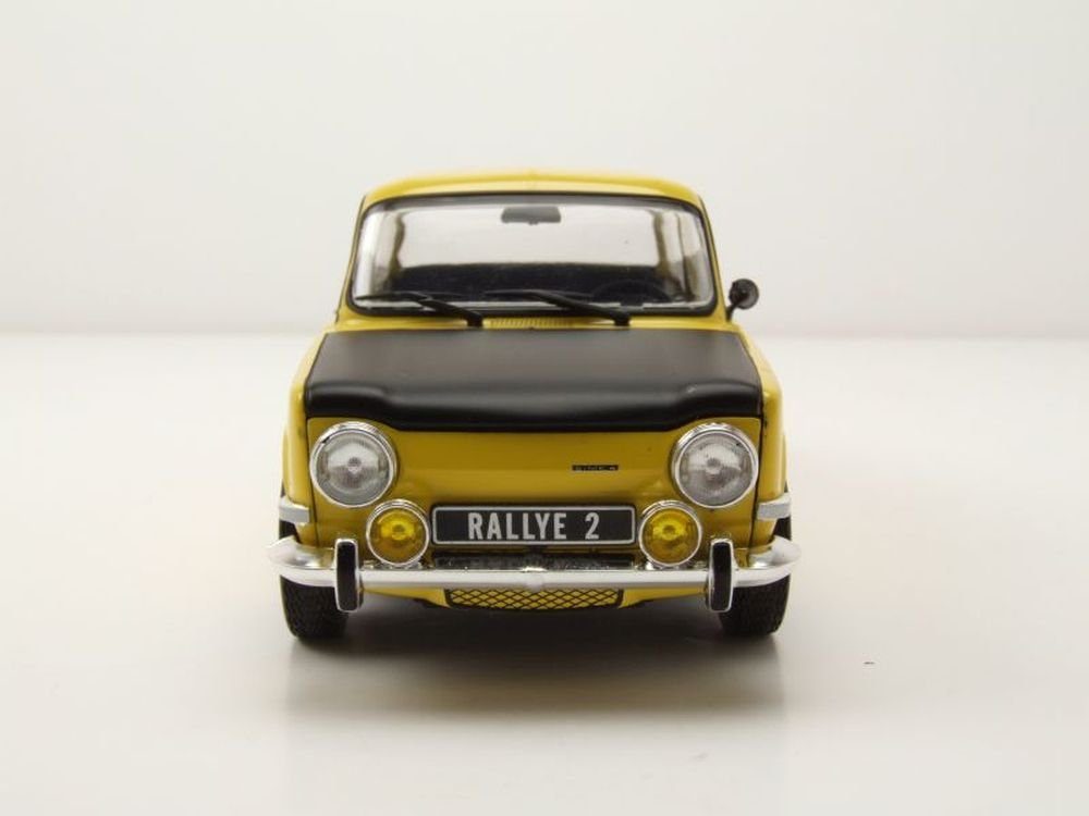 Simca 1000 Rallye 2 1970 jaune véhicule miniature WB124153 Whitebox 1:24 4058124289111