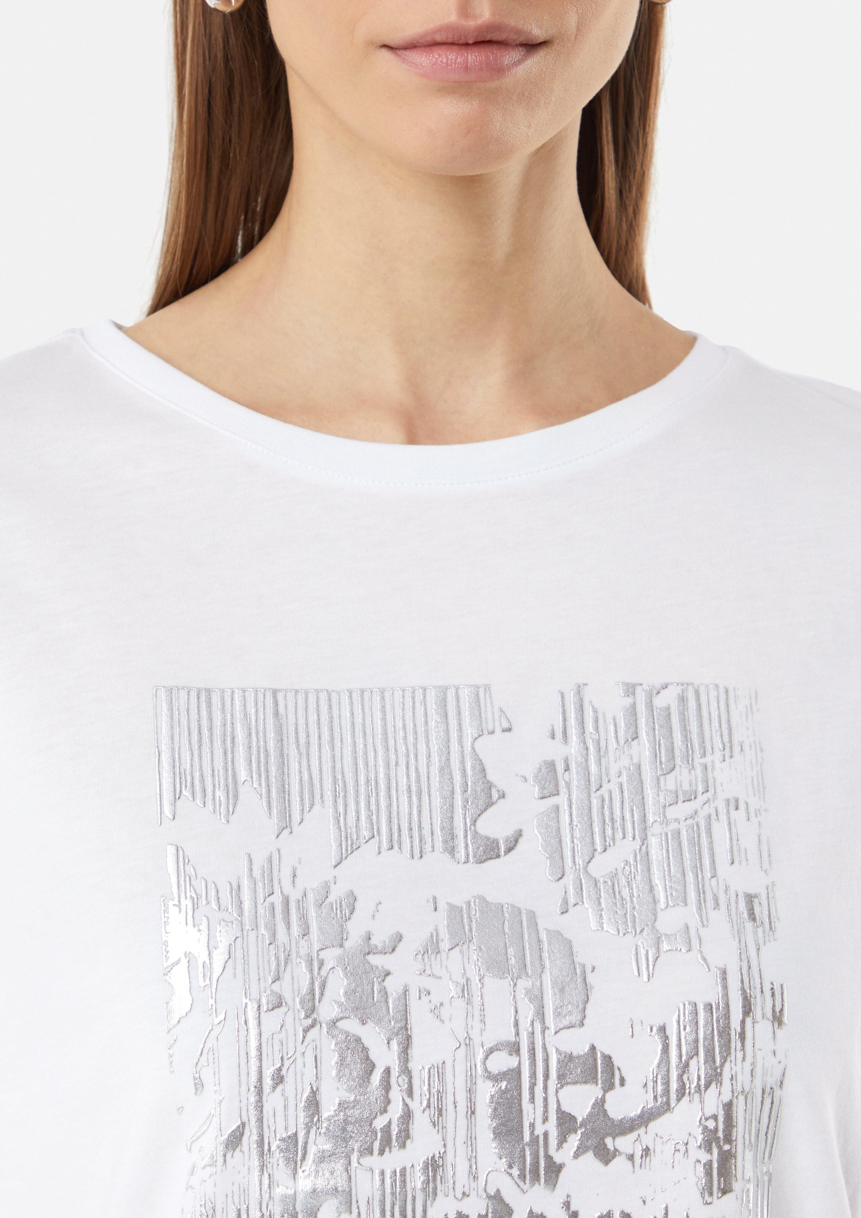 comma casual identity Kurzarmshirt T-Shirt mit günstig online kaufen