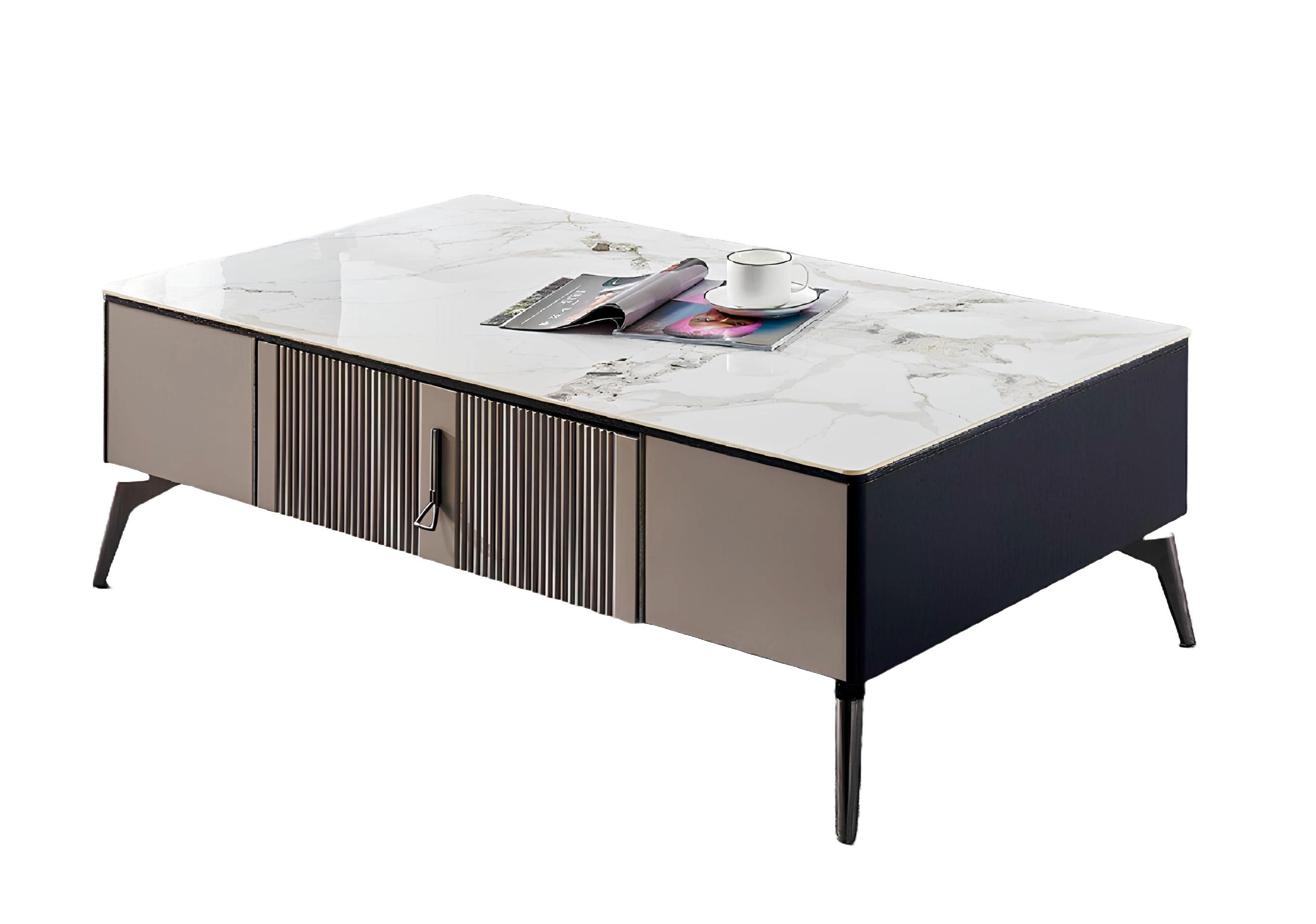 Couchtisch Eleganter Couchtisch aus Holz mit modernem Design