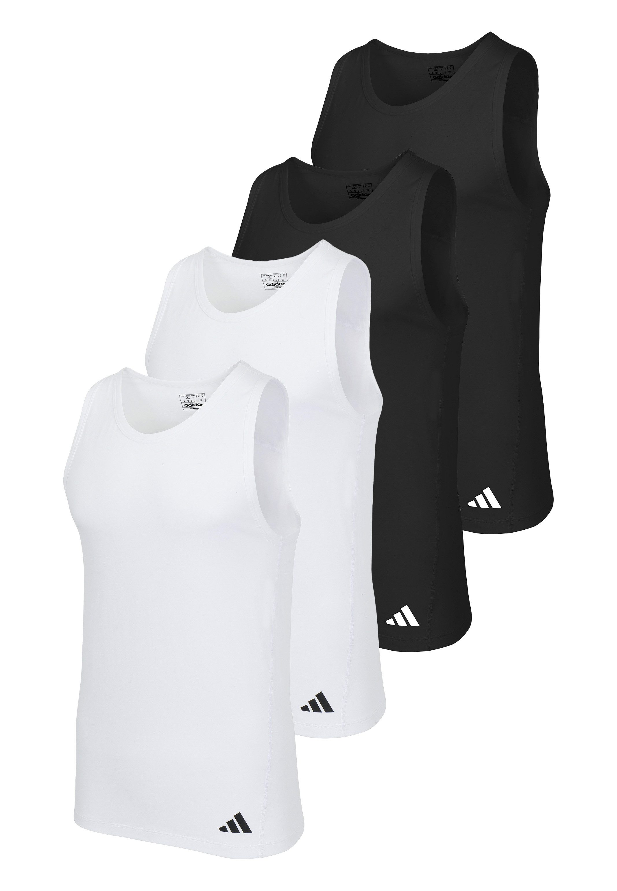 adidas Sportswear Unterhemd 4er Pack Active Flex Cotton Ergonomic (Spar-Set günstig online kaufen