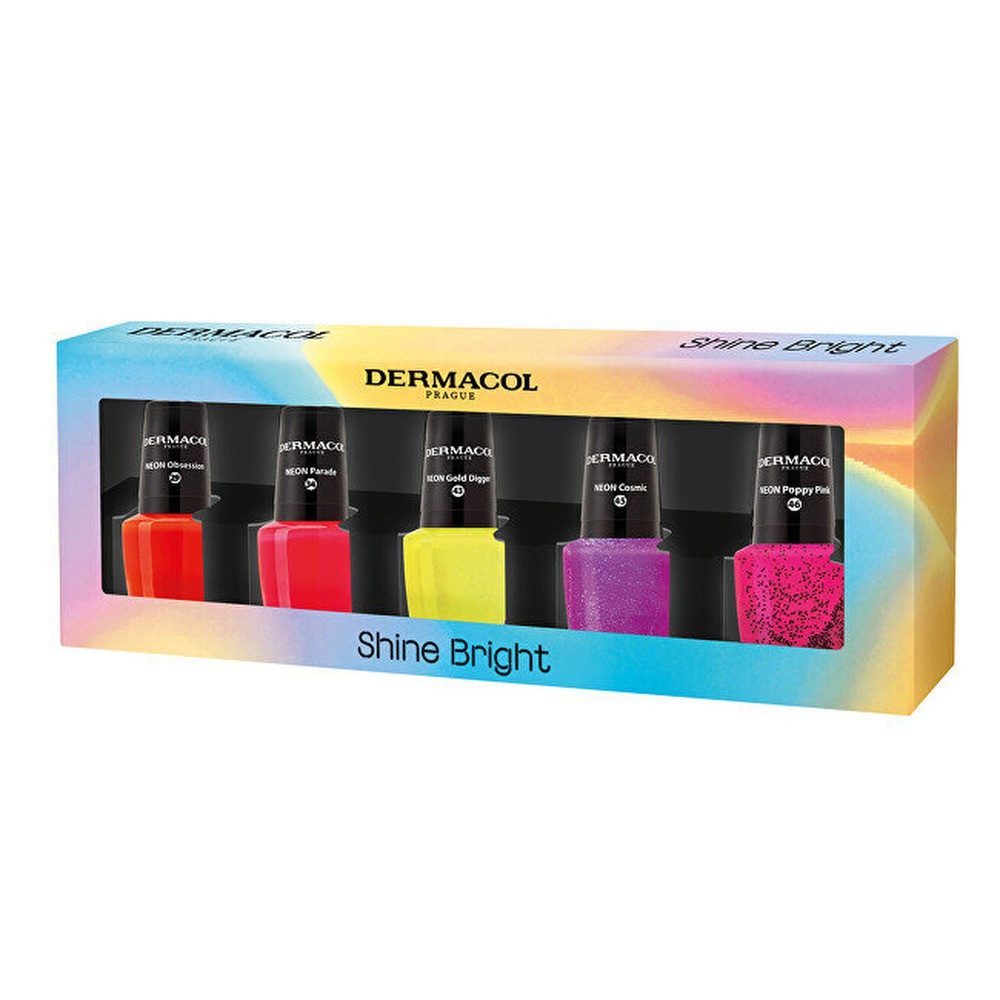 Dermacol Nagellack-Set Shine Bright Set