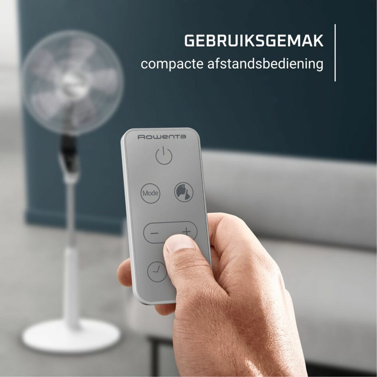 Rowenta Standventilator ROWENTA Turbo Silence Extreme VU5690, 14 Einstellbare Geschwindigkeiten