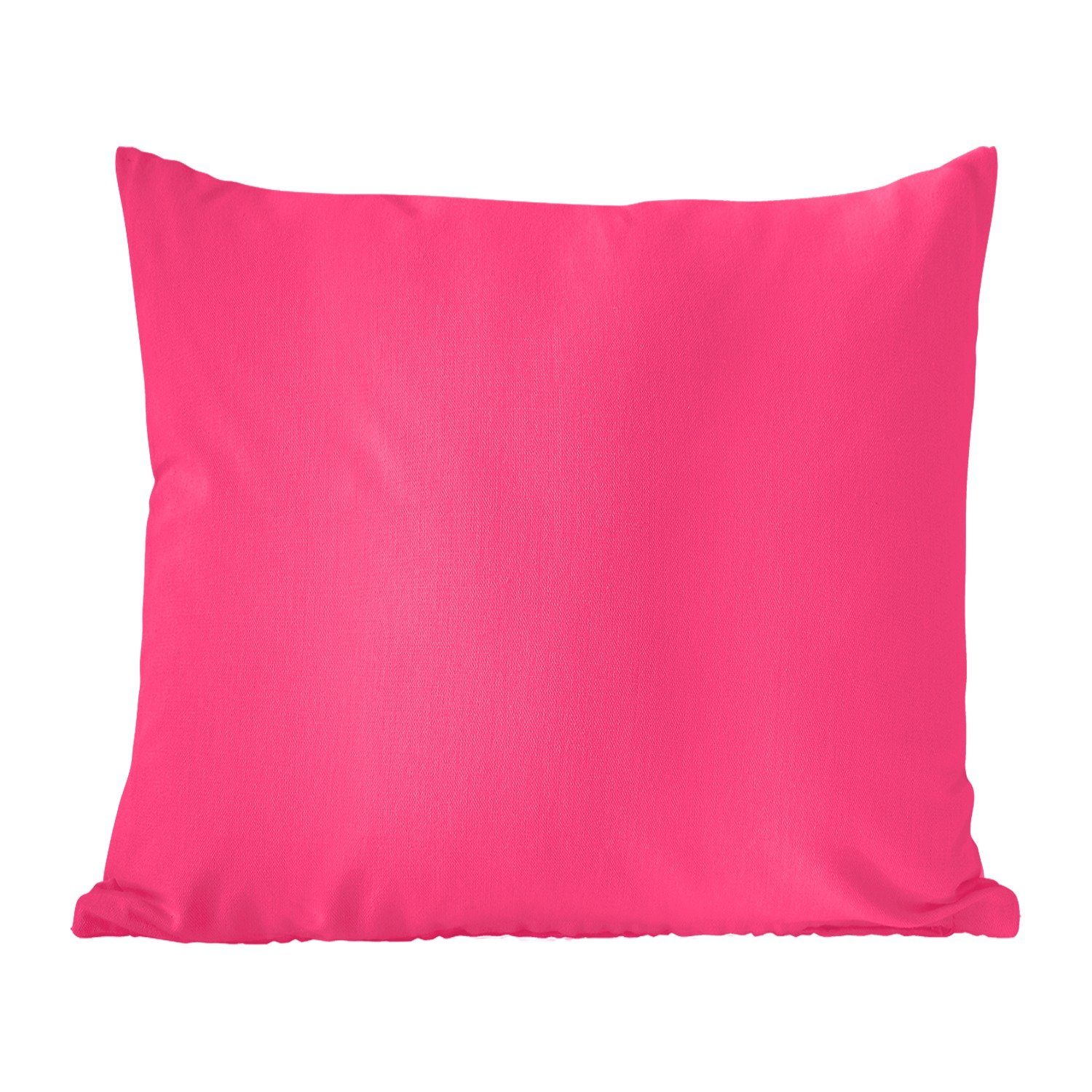 MuchoWow Dekokissen Zierkissen Karmin Sofakissen Farben - Deko, Füllung Wohzimmer, für Schlafzimmer, mit Palette Rosa, - 