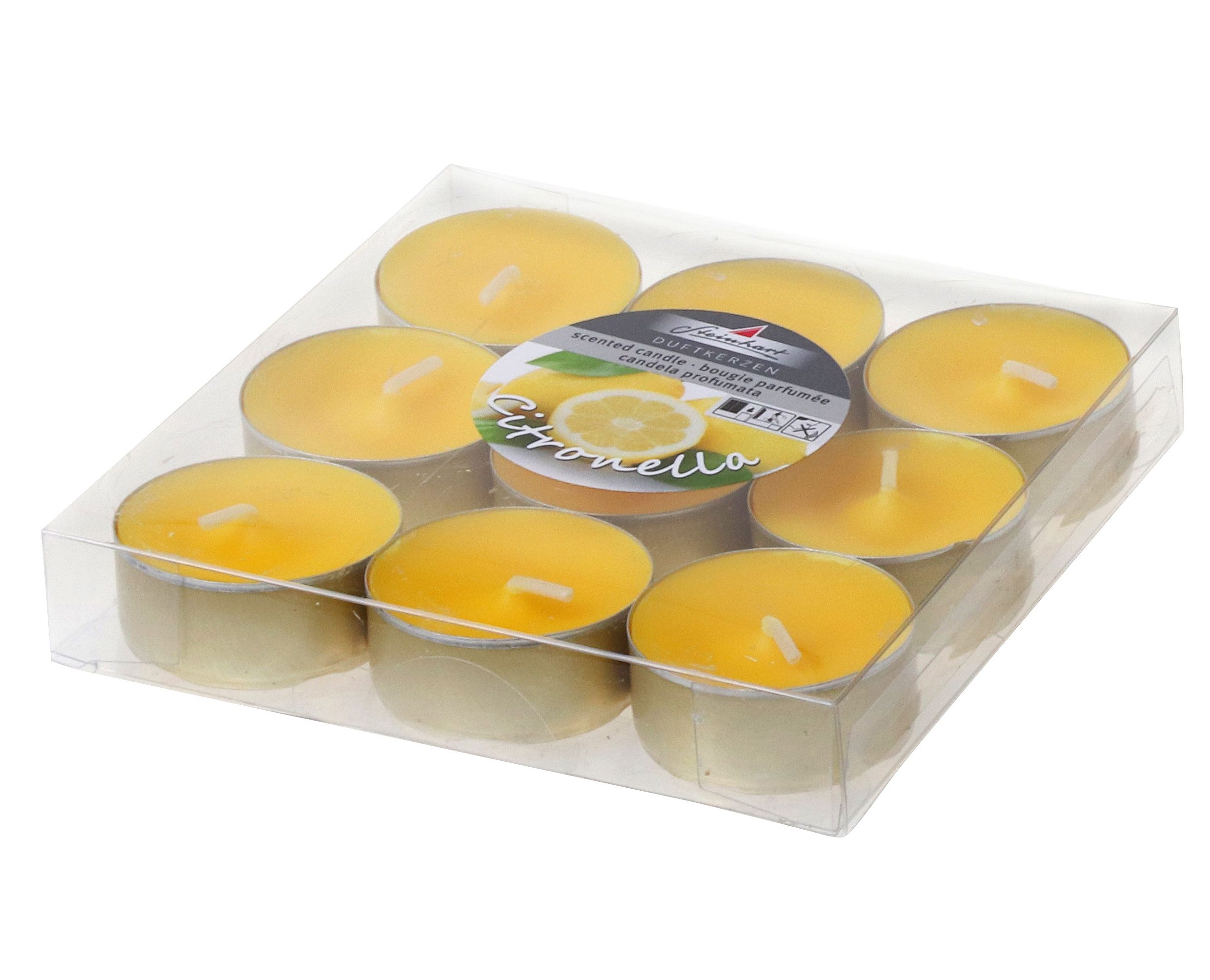 Steinhart Kerzen Teelicht Teelichter "Citronella", 9er-Pack günstig online kaufen