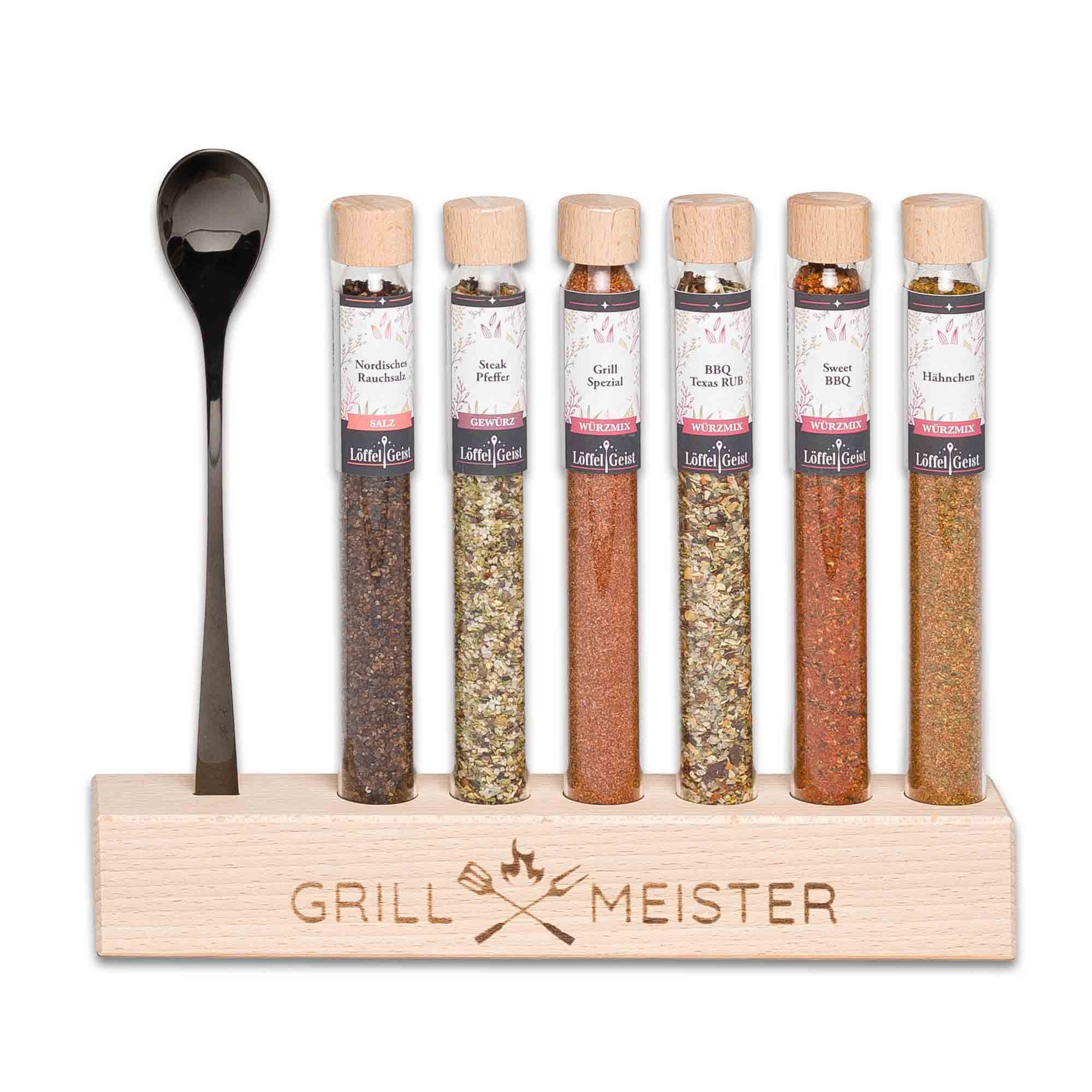 Löffelgeist Lebensmittel-Geschenkset Grillmeister