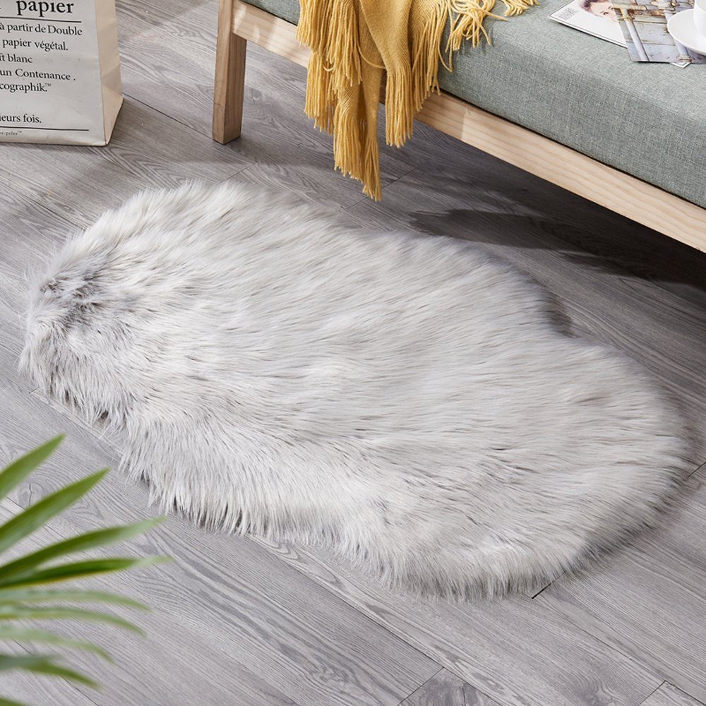BTTO TEPP Hochflor-Teppich Faux Teppich Kunstfell günstig online kaufen