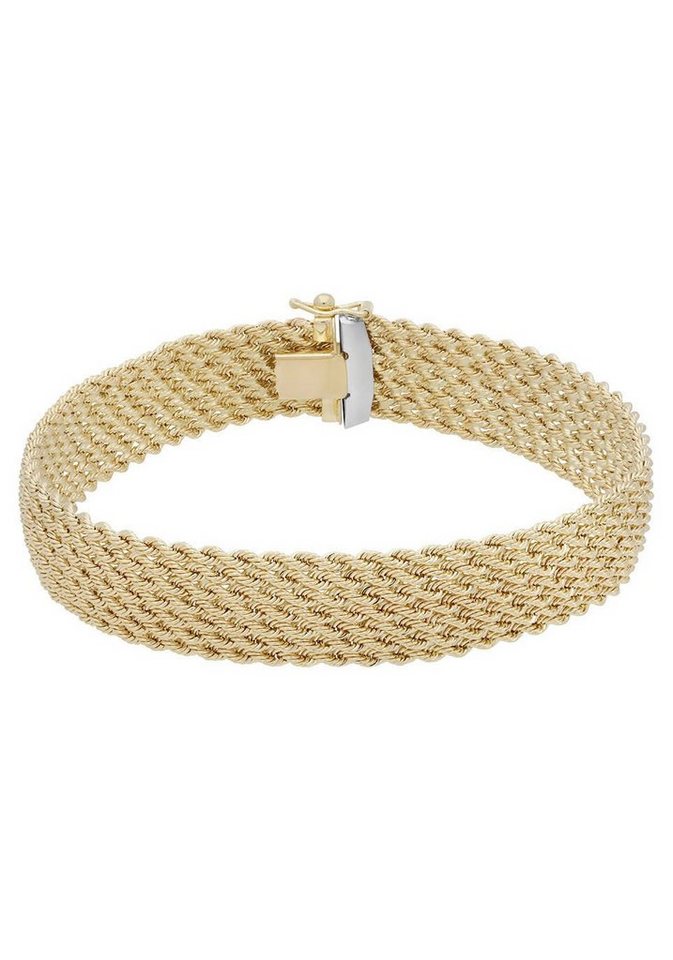 Firetti Armkette Schmuck Geschenk Gold 585 Armschmuck Armband Goldarmband Kordel