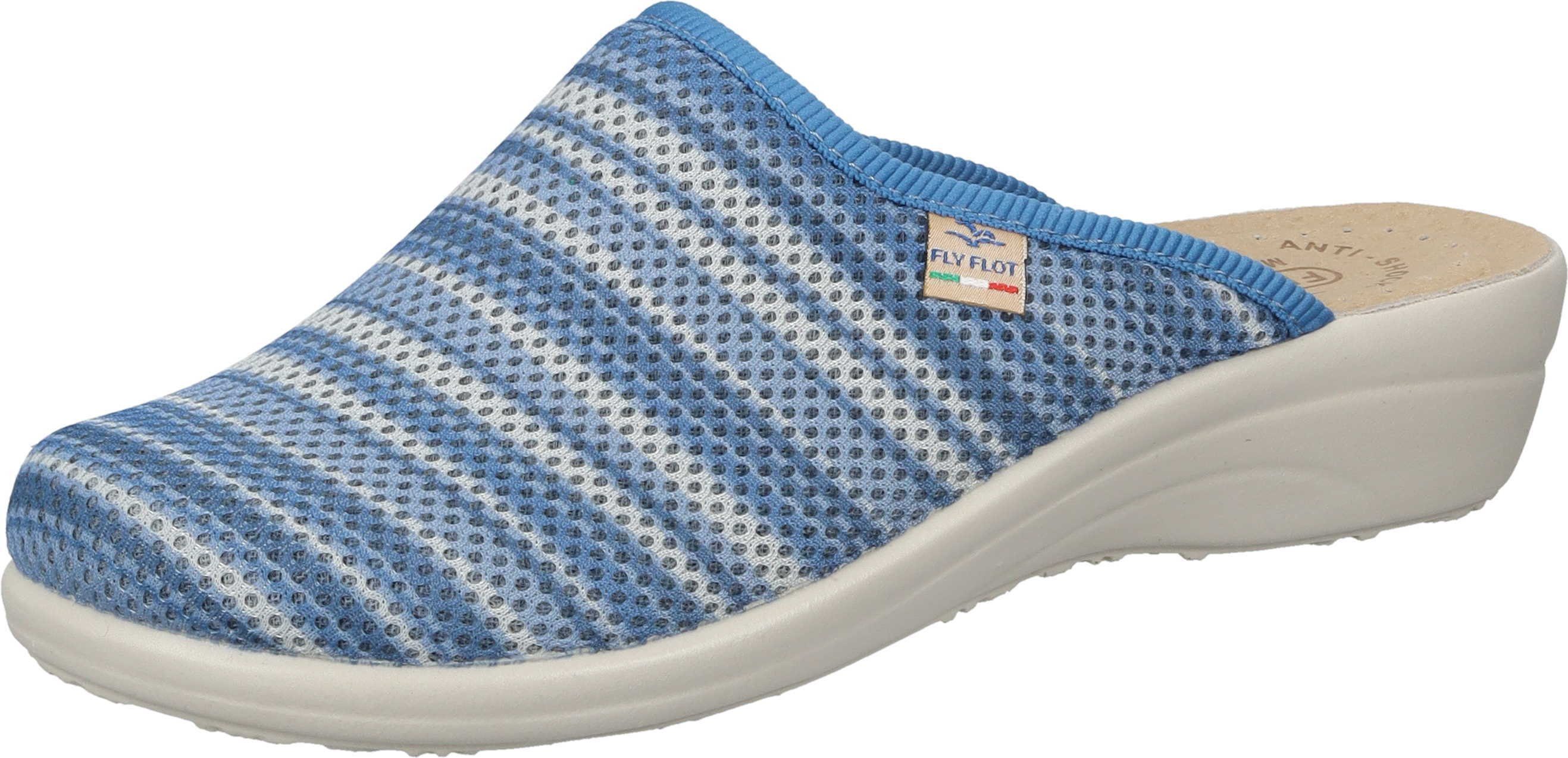 Fly Flot Pantoletten Pantoffel aus Mesh